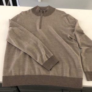 Brooks Brothers quarter zip pull over